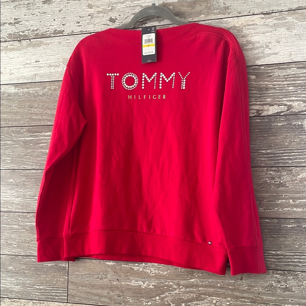 Tommy Hilfiger Red Sweatshirt